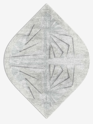 Abaca Ogee Hand Knotted Bamboo Silk custom handmade rug