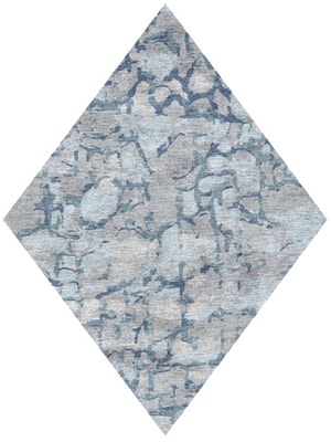 Ace Diamond Hand Knotted Bamboo Silk custom handmade rug