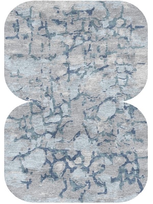 Ace Eight Hand Knotted Bamboo Silk custom handmade rug