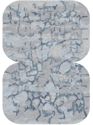 Ace Eight Hand Knotted Tibetan Wool custom handmade rug
