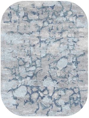 Ace Oblong Hand Knotted Bamboo Silk custom handmade rug