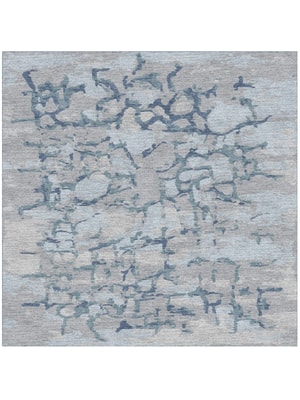 Ace Square Hand Knotted Tibetan Wool custom handmade rug