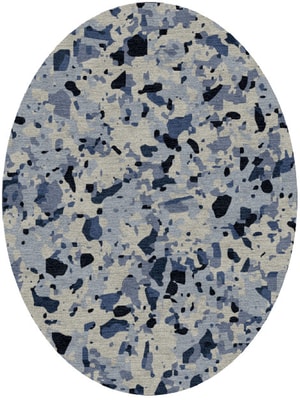 Adonis Oval Hand Knotted Tibetan Wool custom handmade rug