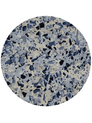 Adonis Round Hand Knotted Bamboo Silk custom handmade rug