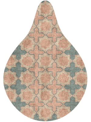 Aelous Drop Hand Knotted Bamboo Silk custom handmade rug