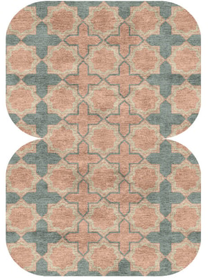 Aelous Eight Hand Knotted Bamboo Silk custom handmade rug