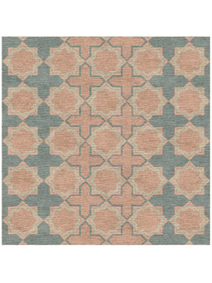 Aelous Square Hand Knotted Tibetan Wool custom handmade rug