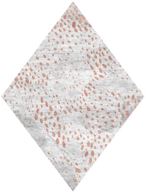 Alabaster Speck Diamond Hand Knotted Bamboo Silk custom handmade rug