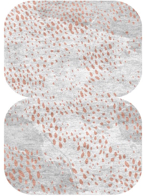 Alabaster Speck Eight Hand Knotted Bamboo Silk custom handmade rug