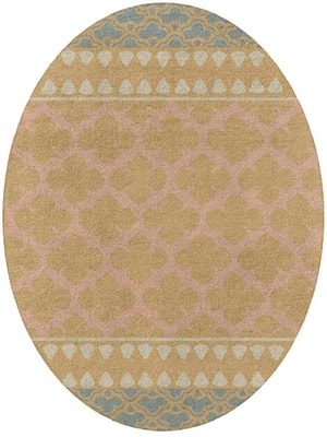 Alhambra Oval Hand Tufted Pure Wool custom handmade rug