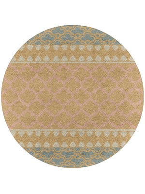 Alhambra Round Hand Tufted Pure Wool custom handmade rug