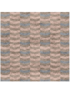 Ample Square Hand Knotted Bamboo Silk custom handmade rug