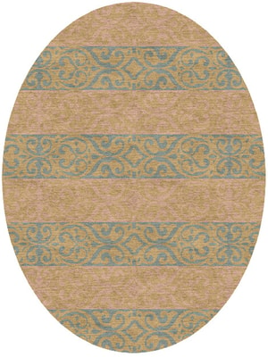 Amyah Oval Hand Knotted Tibetan Wool custom handmade rug