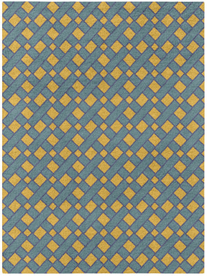 Argyle Rectangle Hand Tufted Pure Wool custom handmade rug