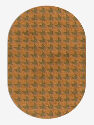 Arrow Capsule Hand Knotted Tibetan Wool custom handmade rug