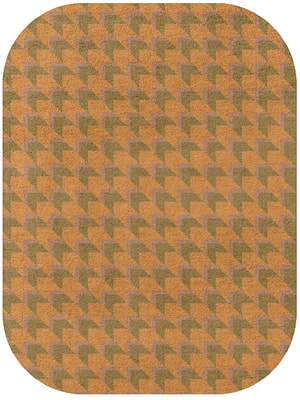 Arrow Oblong Hand Tufted Pure Wool custom handmade rug