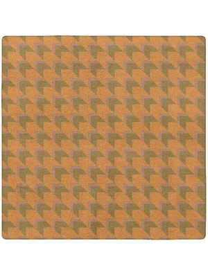 Arrow Square Hand Tufted Pure Wool custom handmade rug
