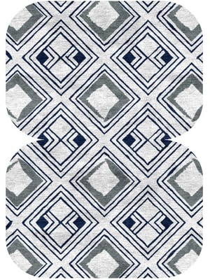 Aruba Eight Hand Knotted Bamboo Silk custom handmade rug