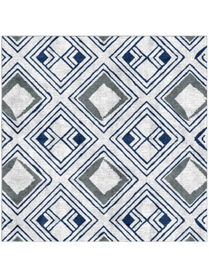 Aruba Square Hand Knotted Bamboo Silk custom handmade rug