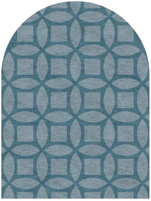 Aster Arch Hand Knotted Tibetan Wool custom handmade rug