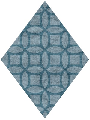 Aster Diamond Hand Knotted Bamboo Silk custom handmade rug