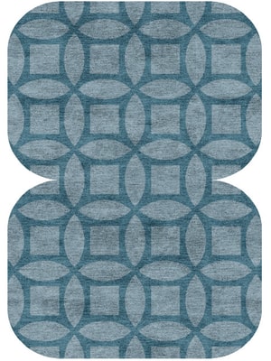 Aster Eight Hand Knotted Bamboo Silk custom handmade rug