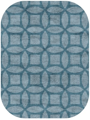 Aster Oblong Hand Knotted Bamboo Silk custom handmade rug