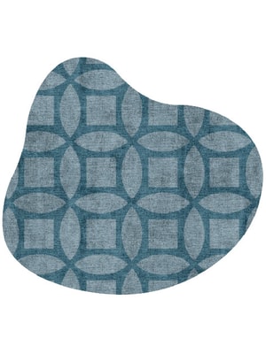 Aster Splash Hand Knotted Bamboo Silk custom handmade rug