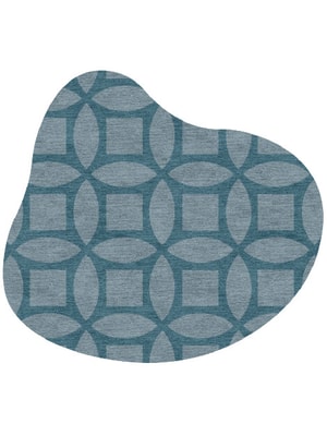 Aster Splash Hand Knotted Tibetan Wool custom handmade rug