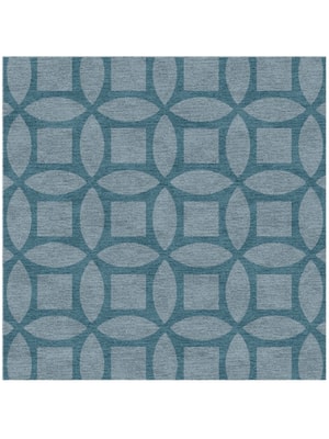 Aster Square Hand Knotted Tibetan Wool custom handmade rug