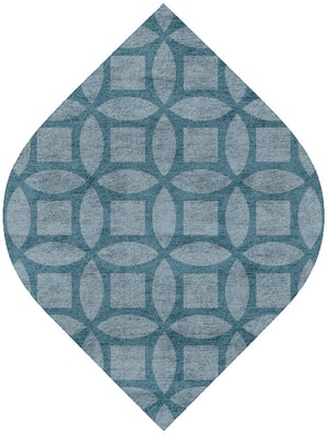 Aster Ogee Hand Tufted Bamboo Silk custom handmade rug