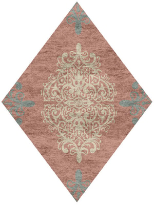 Aurelia Diamond Hand Knotted Bamboo Silk custom handmade rug