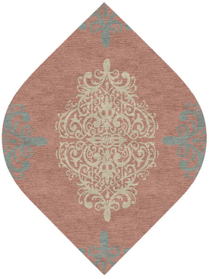 Aurelia Ogee Hand Knotted Tibetan Wool custom handmade rug