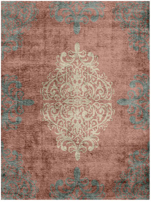Aurelia Rectangle Hand Knotted Bamboo Silk custom handmade rug