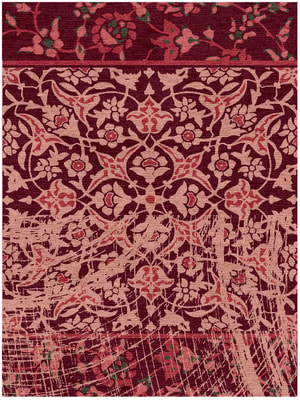 Ayana Rectangle Hand Knotted Tibetan Wool custom handmade rug