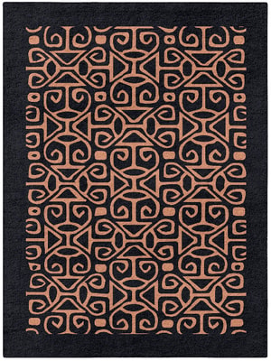 Azlan Rectangle Hand Tufted Pure Wool custom handmade rug