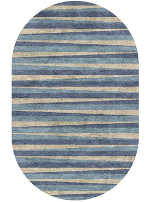 Barcode Capsule Hand Knotted Bamboo Silk custom handmade rug