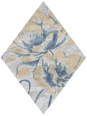 Blahs Diamond Hand Knotted Bamboo Silk custom handmade rug