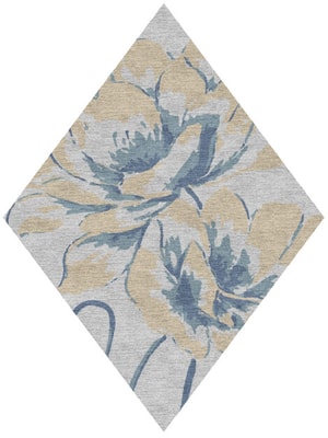 Blahs Diamond Hand Knotted Tibetan Wool custom handmade rug