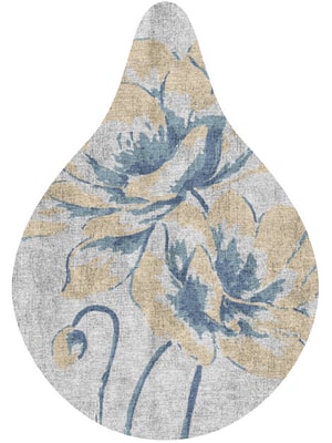 Blahs Drop Hand Knotted Bamboo Silk custom handmade rug
