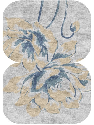 Blahs Eight Hand Knotted Bamboo Silk custom handmade rug