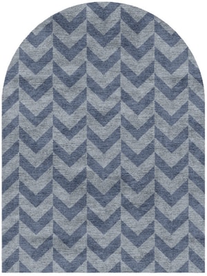 Blazon Arch Hand Knotted Bamboo Silk custom handmade rug