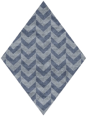 Blazon Diamond Hand Knotted Bamboo Silk custom handmade rug