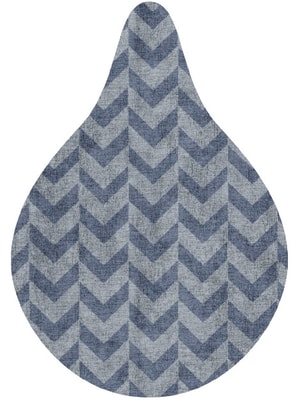 Blazon Drop Hand Knotted Bamboo Silk custom handmade rug