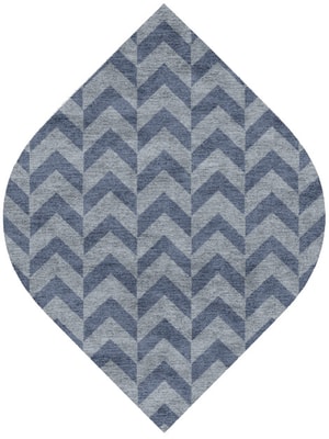 Blazon Ogee Hand Knotted Bamboo Silk custom handmade rug