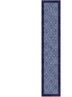 Bluejay Runner Hand Knotted Tibetan Wool custom handmade rug