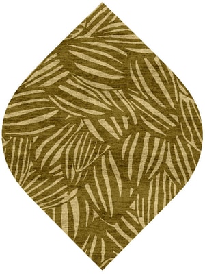Bourgeon Ogee Hand Knotted Bamboo Silk custom handmade rug