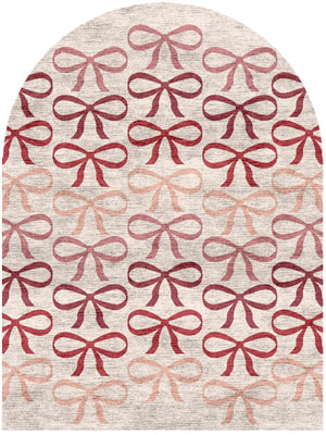 Bowled Arch Hand Knotted Bamboo Silk custom handmade rug