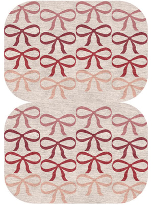 Bowled Eight Hand Knotted Tibetan Wool custom handmade rug
