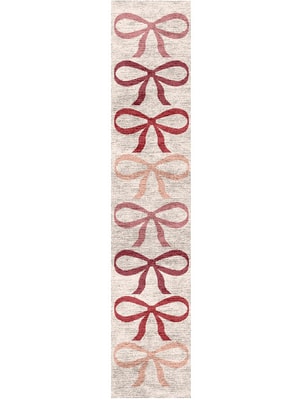 Bowled Runner Hand Knotted Bamboo Silk custom handmade rug